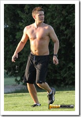 Jensen Ackles shirtless 3