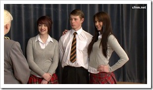 clother female - nude male - Business Fair Demonstration (1)