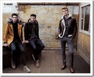 Francisco Lachowski, Jason Wilder and Tara Koltun for T.I for Men FW11