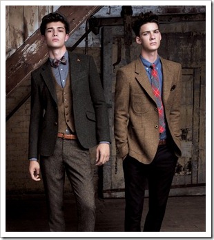 Francisco Lachowski and Mateus Lages.  T.I for Men FW11