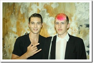 Francisco Lachowski backstage