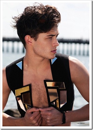 Francisco Lachowski in the August 2011 issue of U Mag.  Ph- Shirley Yu 2
