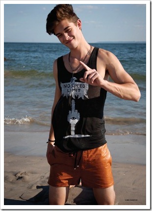 Francisco Lachowski in the August 2011 issue of U Mag. Ph- Shirley Yu