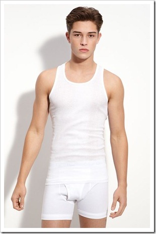 Francisco Lachowski models 2(x)ist underwear for Nordstrom 2