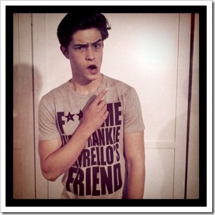 Francisco Lachowski on set of FM video