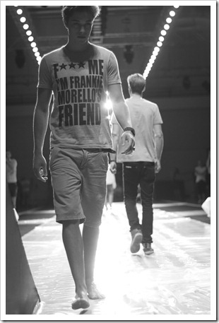 Frankie Morello rehearsal