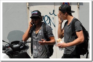 Marlon Teixeira and Francisco Lachowski