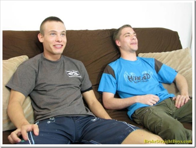 broke straight boys Sean And Corey
