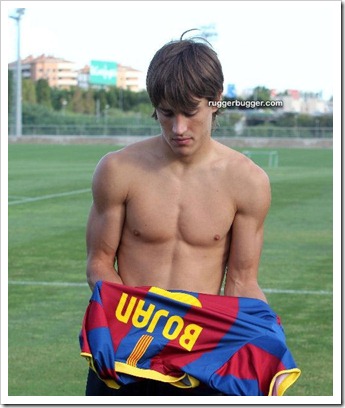 Spanish footballer Bojan Krkic (13)