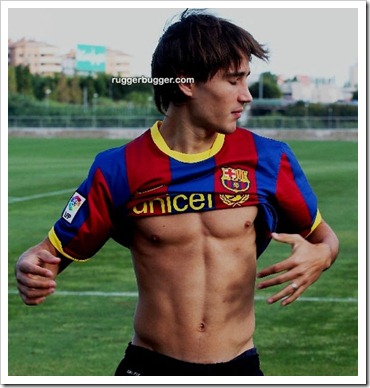 Spanish footballer Bojan Krkic (15)