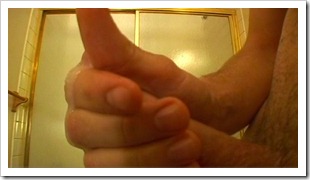 boys pissing - Sexy Bryce Corbin is back soaking and stroking (16)