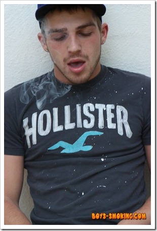 boys smoking - Gorgeous and rugged chainsmoking twink Austin Ried (3)