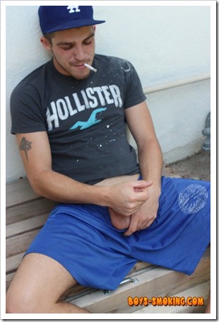 boys smoking - Gorgeous and rugged chainsmoking twink Austin Ried (9)