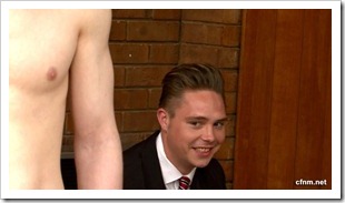 student Christopher stands completely naked (3)