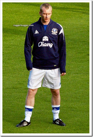 English footballer Tony Hibbert changing out  (6)