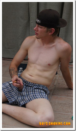 Ian Madrox Smoke And Stroke - boys smoking (13)