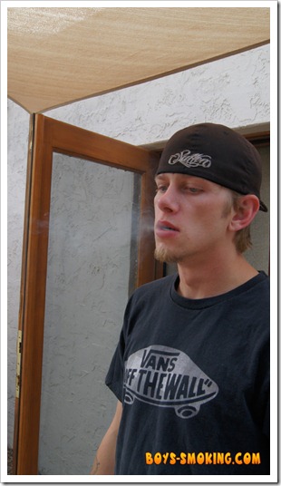 Ian Madrox Smoke And Stroke - boys smoking (4)