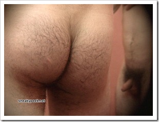 horny tattooed guy changing in a cubicle sneakypeek (4)