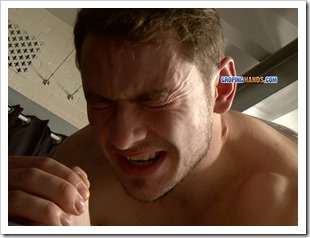 groping hands - Muscular tattooed wrestler (14)