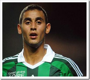 Faouzi GHOULAM -  01.10.2011 - Saint Etienne / Auxerre - 9e journee Ligue 1
Photo : Jean Paul Thomas / Thomas Pictures / Icon Sport *** Local Caption ***  
