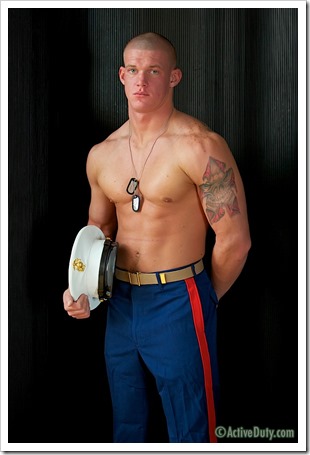 porn-army-gay-Semper Shredded Tanners Uniformed Solo (4)