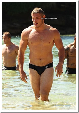 English rugby league player Thomas Burgess (9)